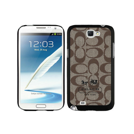 Coach In Signature Beige Samsung Note 2 Cases DTH | Coach Outlet Canada